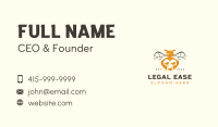 Bee Insect Honeycomb Business Card Image Preview