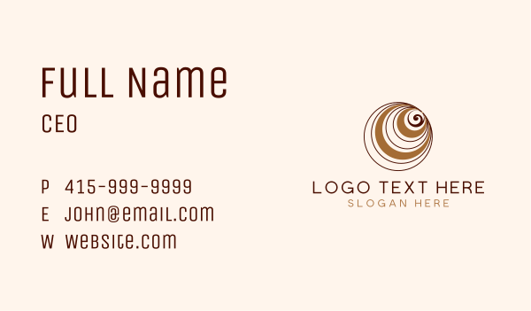 Simple Coffee Store  Business Card Design Image Preview