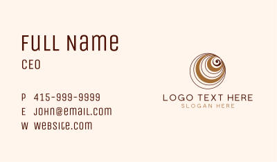 Simple Coffee Store  Business Card Image Preview