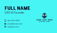 Video Game Clan Mascot Business Card Design