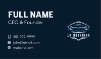 Race Automotive Detailing Business Card Design