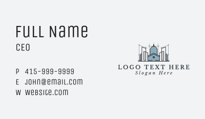Builder Architecture Property Business Card Image Preview