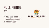 Palm Tree Vacation Travel Business Card Image Preview