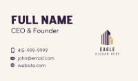 High Rise Building Property  Business Card Image Preview