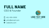 Tropical Beach Resort Business Card Preview