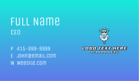 Blue Aquatic Robot Business Card Image Preview