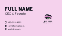 Makeup Beauty Vlogger Business Card Image Preview