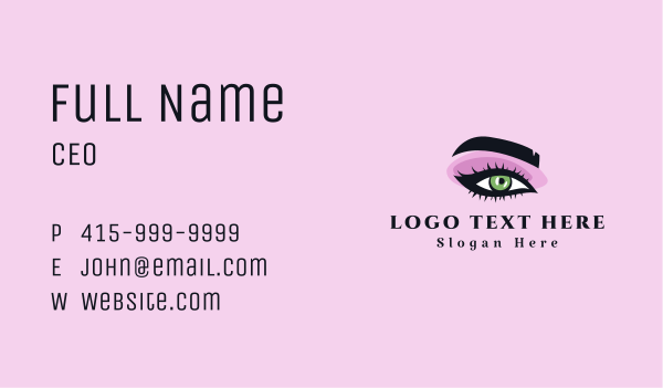 Makeup Beauty Vlogger Business Card Design Image Preview