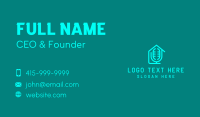 Home Podcast Record  Business Card Preview
