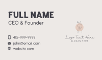 Nude Female Body  Business Card Design