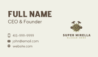 Hammer Tools Carpentry Business Card Image Preview