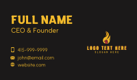 Chicken Flame Grill Business Card Image Preview