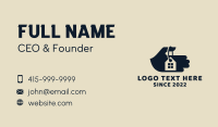 Real Estate Broker Hand Business Card Preview