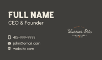 Hipster Generic Brand Business Card Image Preview