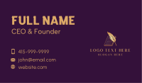 Paper Quill Document Business Card Image Preview