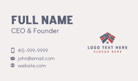 House Floor Handyman Carpentry Business Card Image Preview