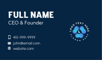 Cyber Tech Startup Business Card Image Preview
