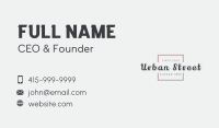 Generic Fragrance Wordmark Business Card Image Preview