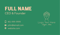 Botanical Wellness Spa Business Card Image Preview