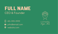 Botanical Wellness Spa Business Card Image Preview