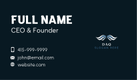 Coastal Water Wave Business Card Image Preview