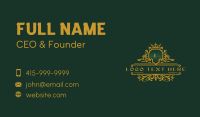 Royal Crown Crest Business Card Image Preview