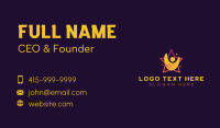 People Star Leader Business Card Preview