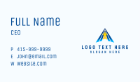 Shooting Star Logistics Letter A Business Card Image Preview