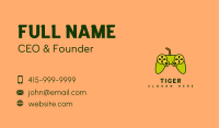 Citrus Juice Game Controller Business Card Image Preview