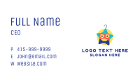 Star Laundry Hanger Business Card Image Preview
