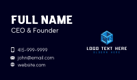 Digital Cube Tech Business Card Preview