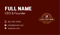 Spoon Fork Restaurant Business Card Image Preview