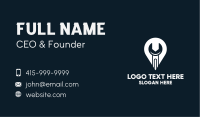 Wrench Mechanic Finder Business Card Image Preview