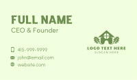 House Yard Garden Business Card Image Preview