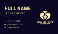Quote Shield Business Card Design