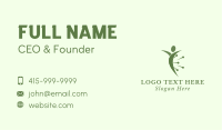 Human Acupuncture Therapy Business Card Image Preview
