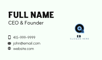 Media Letter Q Business Card Image Preview