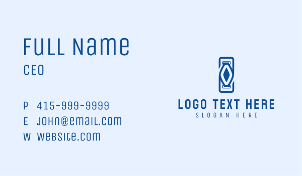 Abstract Double Milk Bottle  Business Card Design Image Preview