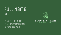 Eco Garden Hand  Business Card Image Preview