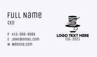 Tailoring Gentleman Hat  Business Card Image Preview