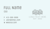 Triplet Baby Wings  Business Card Image Preview