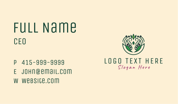 Lotus Flower Shop  Business Card Design Image Preview