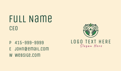 Lotus Flower Shop  Business Card Image Preview