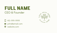 Eco Tree Horticulture  Business Card Preview