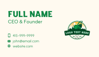 Lawn Mower Gardening Business Card Preview