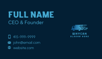 Express Delivery Truck Business Card Design