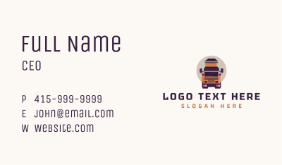 Truck Transport Freight Business Card Image Preview