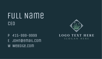 Floral Garden Landscaping Business Card Image Preview