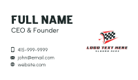 Speedometer Fast Race Business Card Image Preview