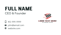 Speedometer Fast Race Business Card Preview